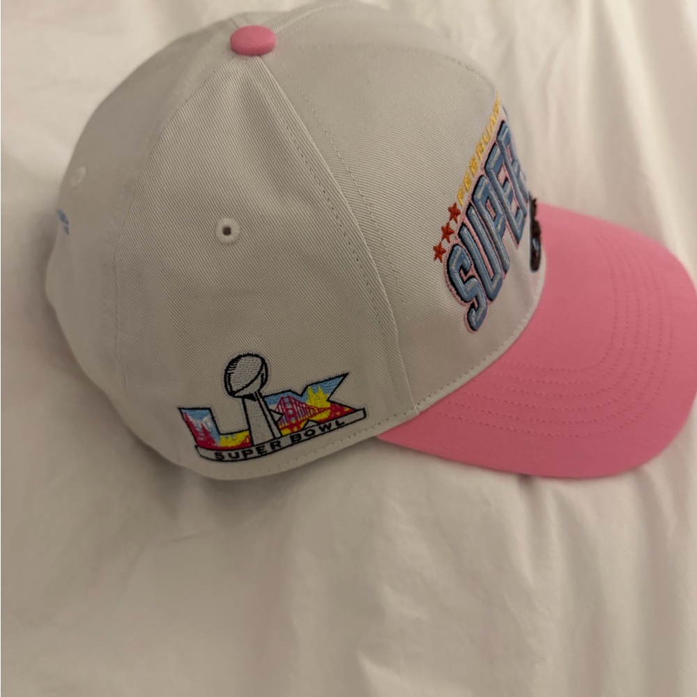Stoney Clover Lane x 47 Super Bowl LX Cap with Pink Brim - Picture 3 of 5